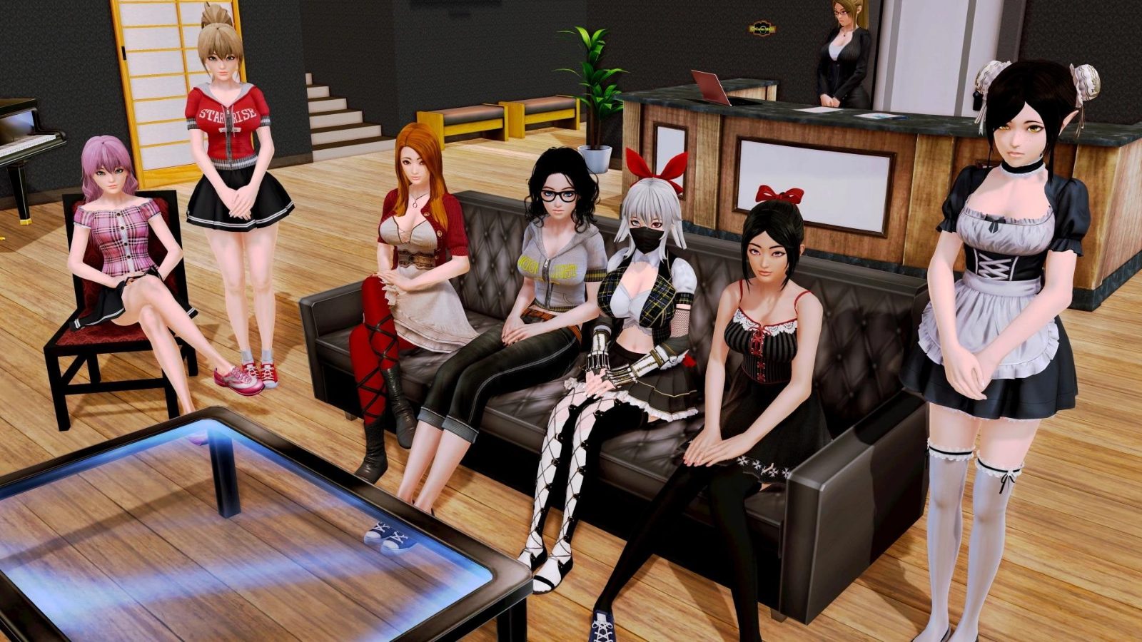 后宫酒店Harem Hotel SLG玩法 玩法截图 4